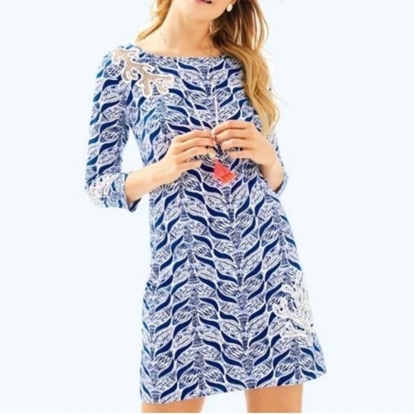 Lilly Pulitzer Marlowe Dress A Mermaids Tail Size Small - Picture 3 of 13